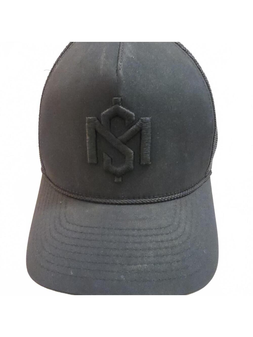 HOOEY Shad Mayfield Trucker Hat - High Profile One Size, Black/Black